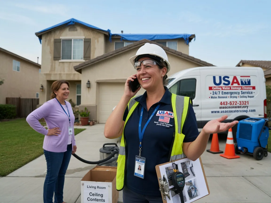 Ceiling Water Damage Restoration Saint Onge, SD FAQs